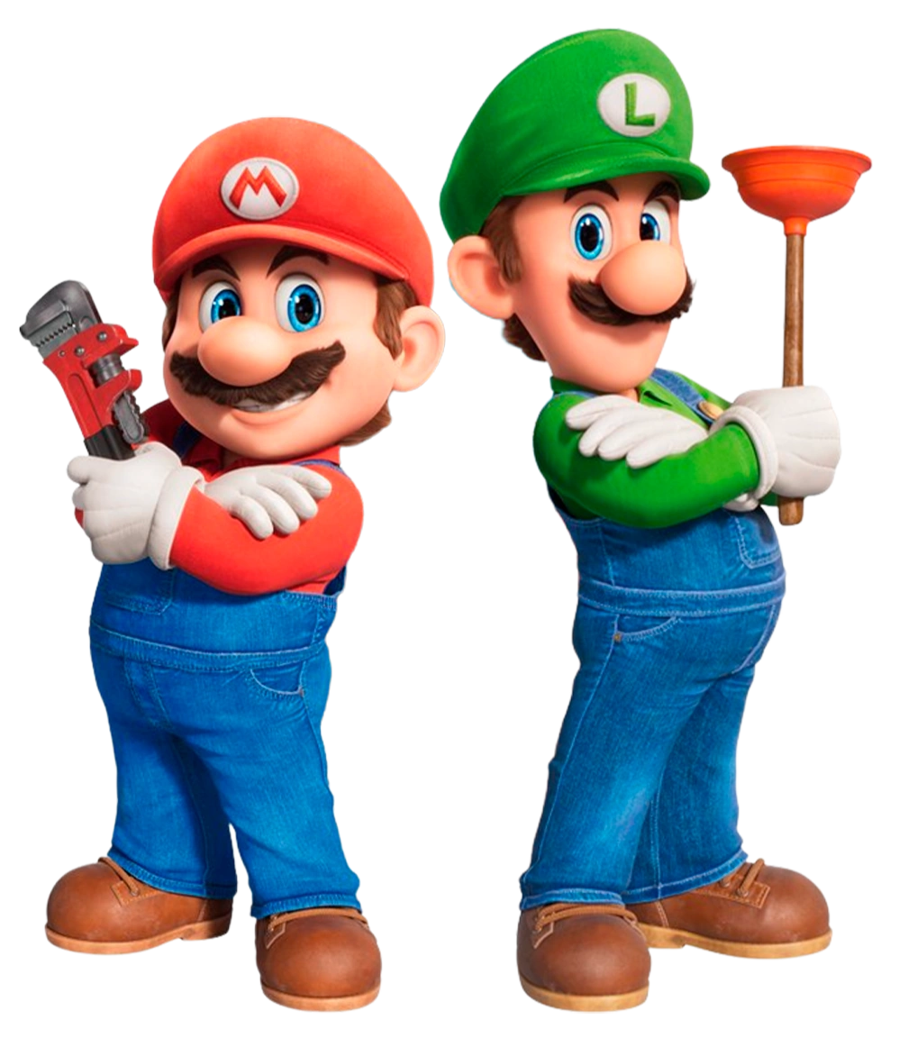 imagem do mario e luigi